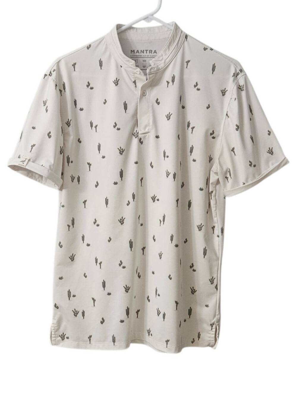 Mantra Men's Catalyst Polo Cactus Mantra Collar Men's M Golf Performance